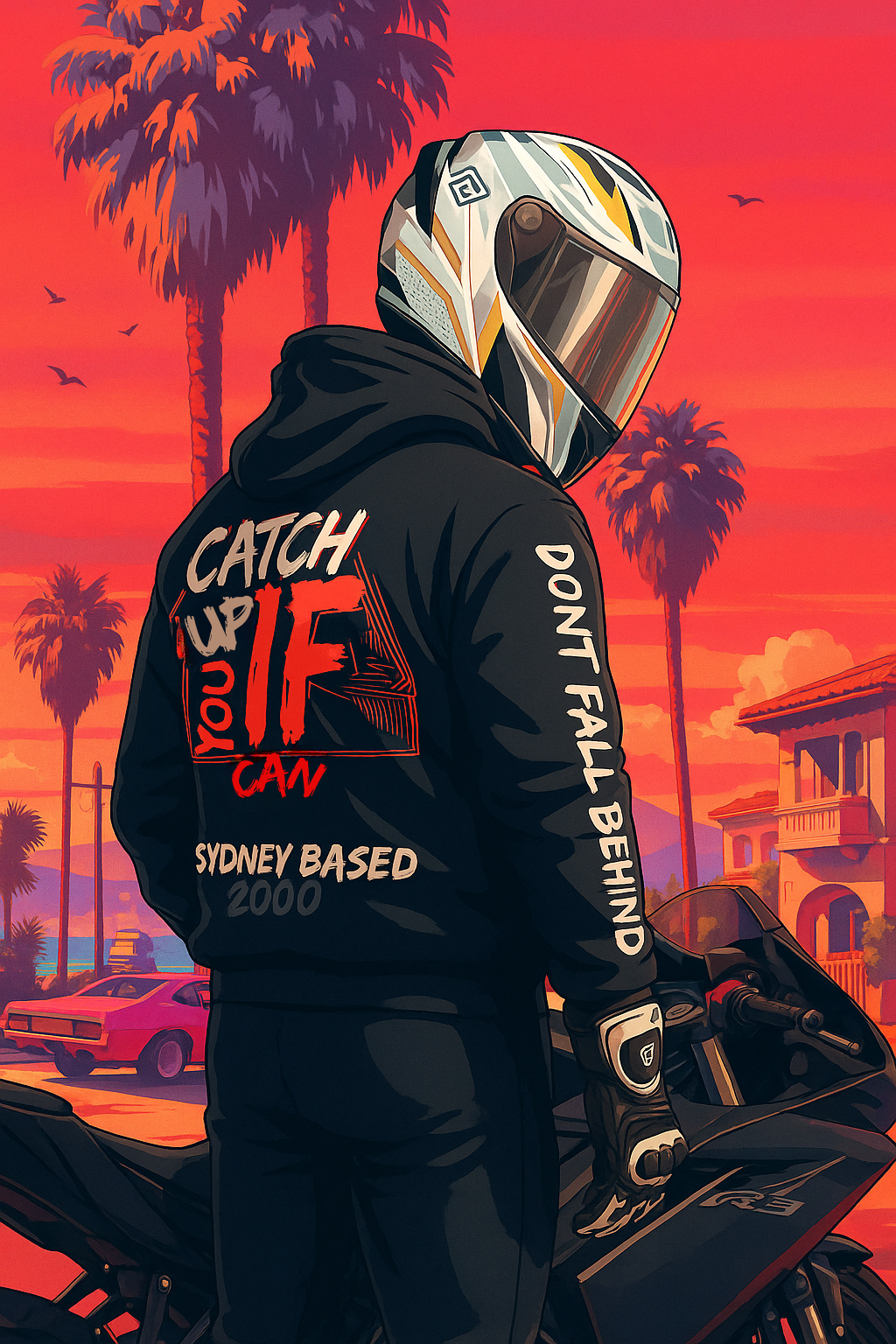 CATCH UP IF YOU CAN - Hoodie